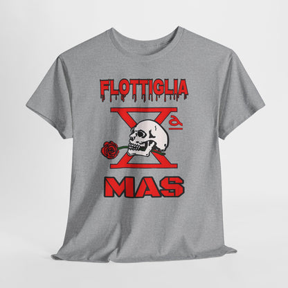 Maglietta Decima Flottiglia MAS - Flottiglia X Mas Design, Marina Militare Corpo Speciale, Marina Italiana