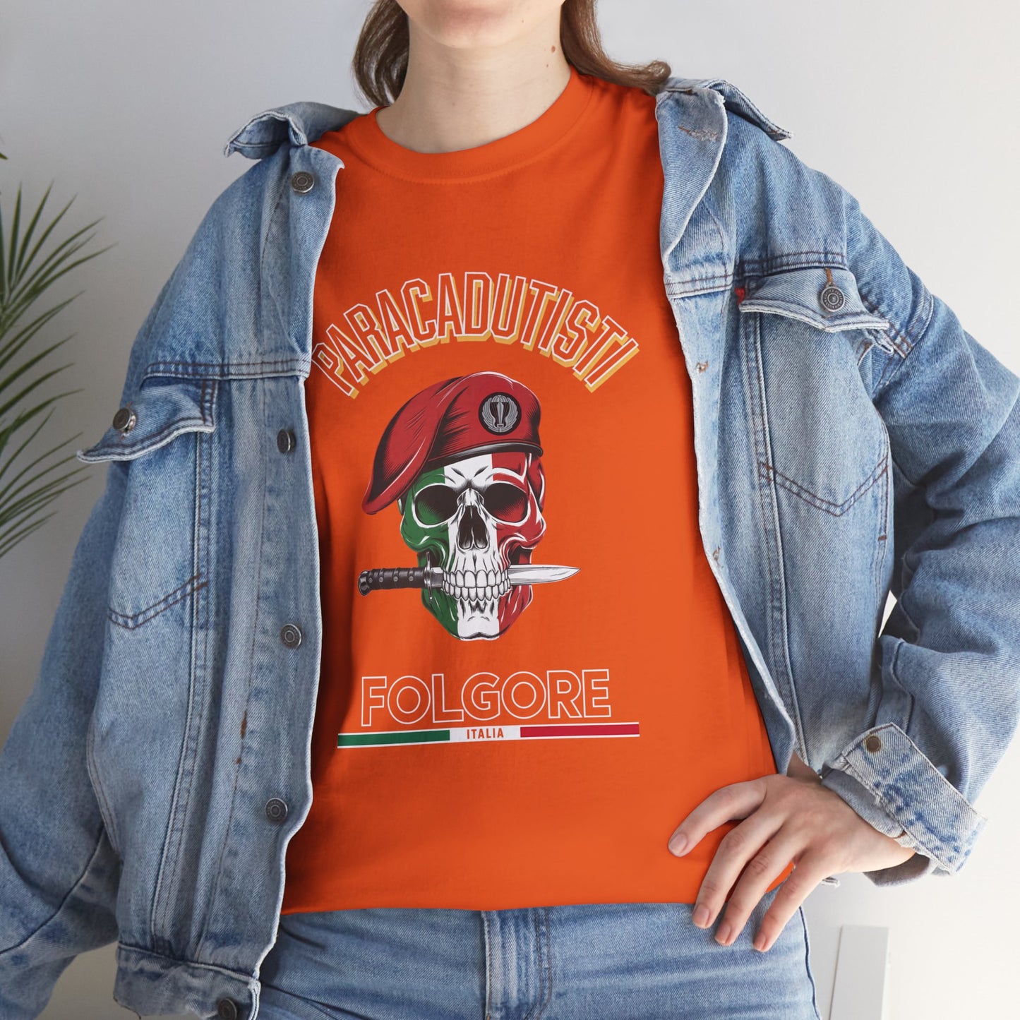 Maglietta Paracadutisti Folgore, Maglietta Esercito Italiano, Militare Italia, Maglietta Folgore, Teschio Militare
