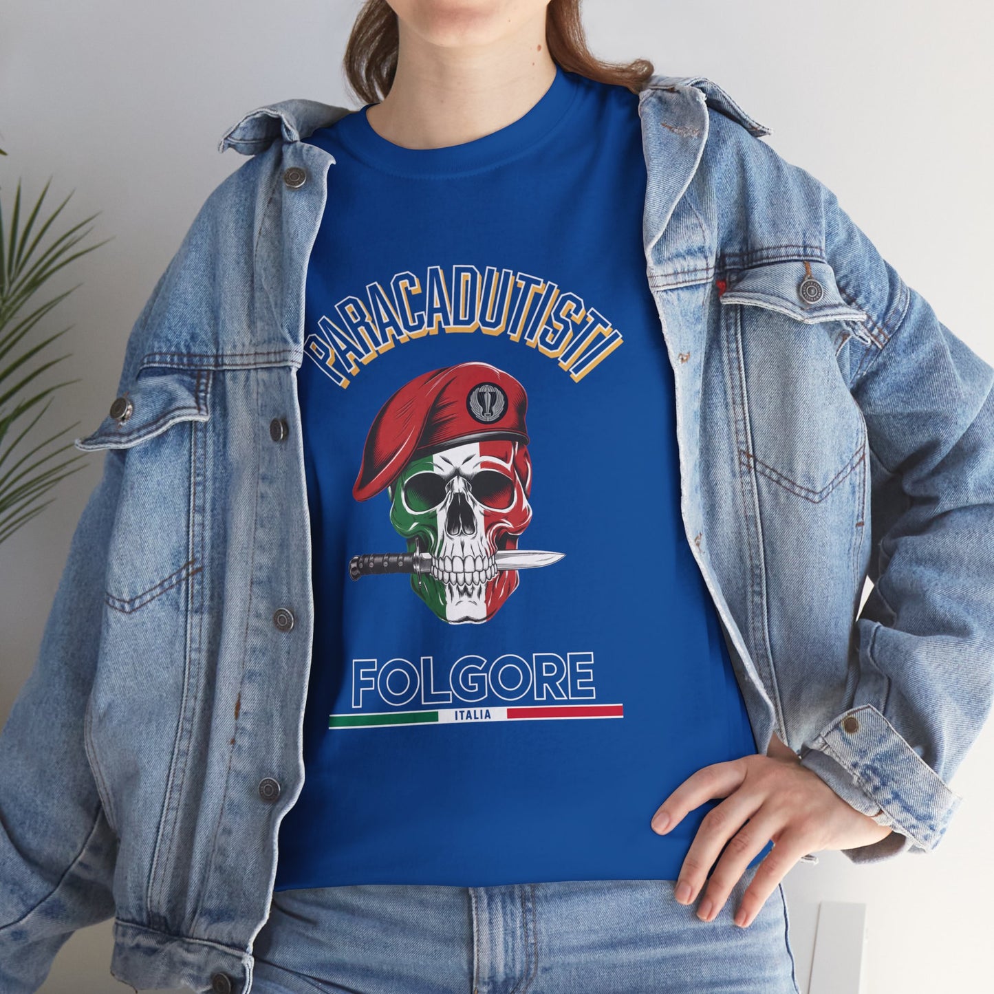 Maglietta Paracadutisti Folgore, Maglietta Esercito Italiano, Militare Italia, Maglietta Folgore, Teschio Militare
