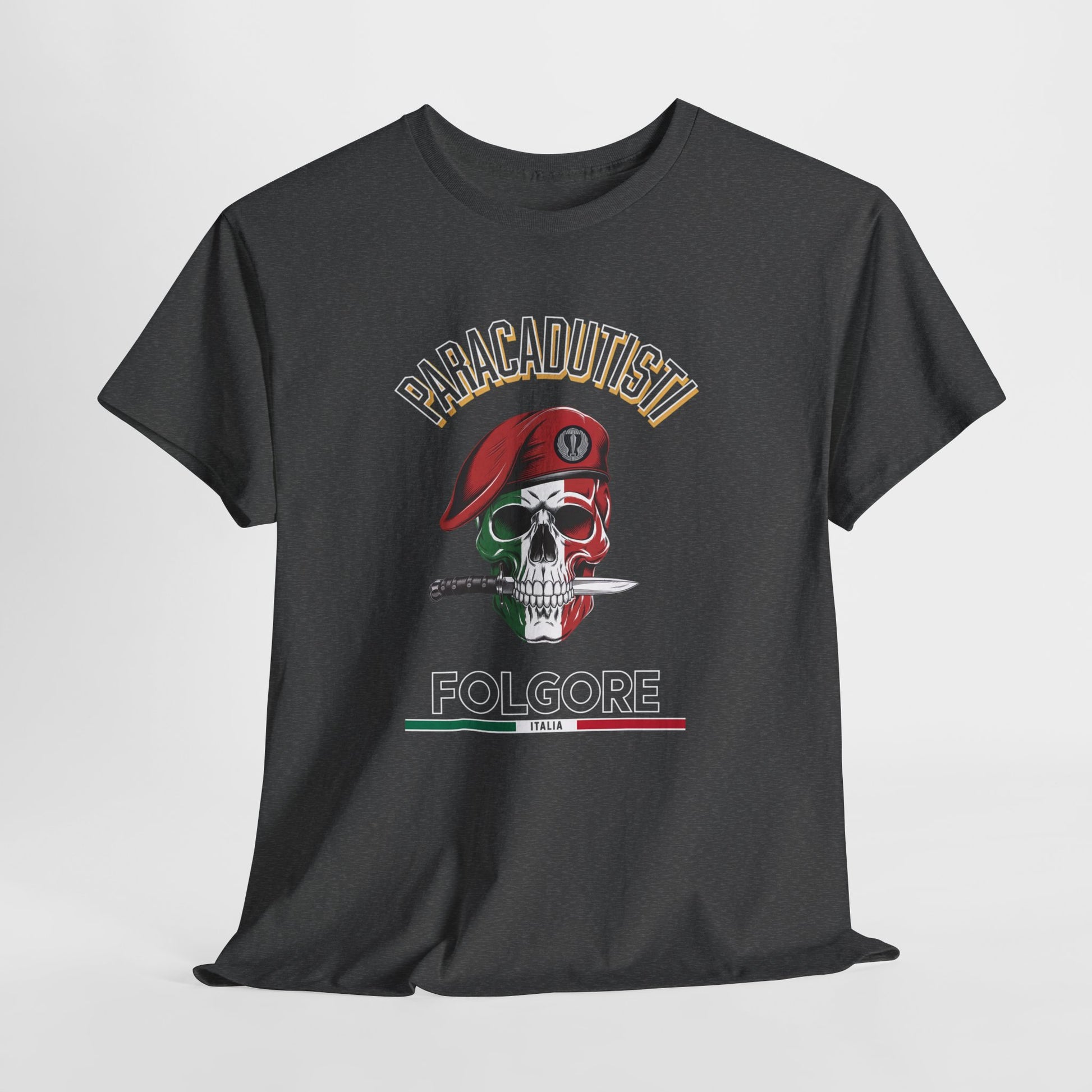 Maglietta Paracadutisti Folgore, Maglietta Esercito Italiano, Militare Italia, Maglietta Folgore, Teschio Militare