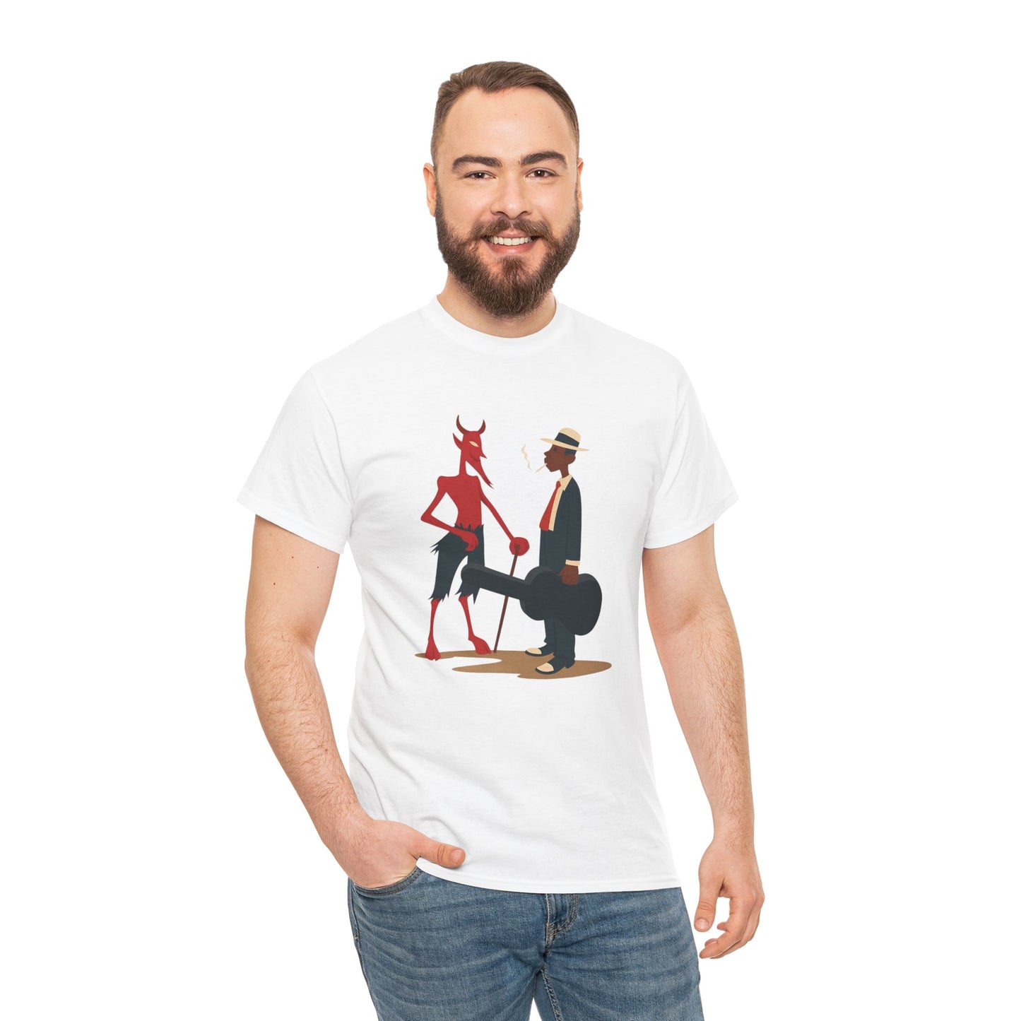 Robert Johnson Me and the Devil Blues T-Shirt | Vintage Delta Blues Music Tee