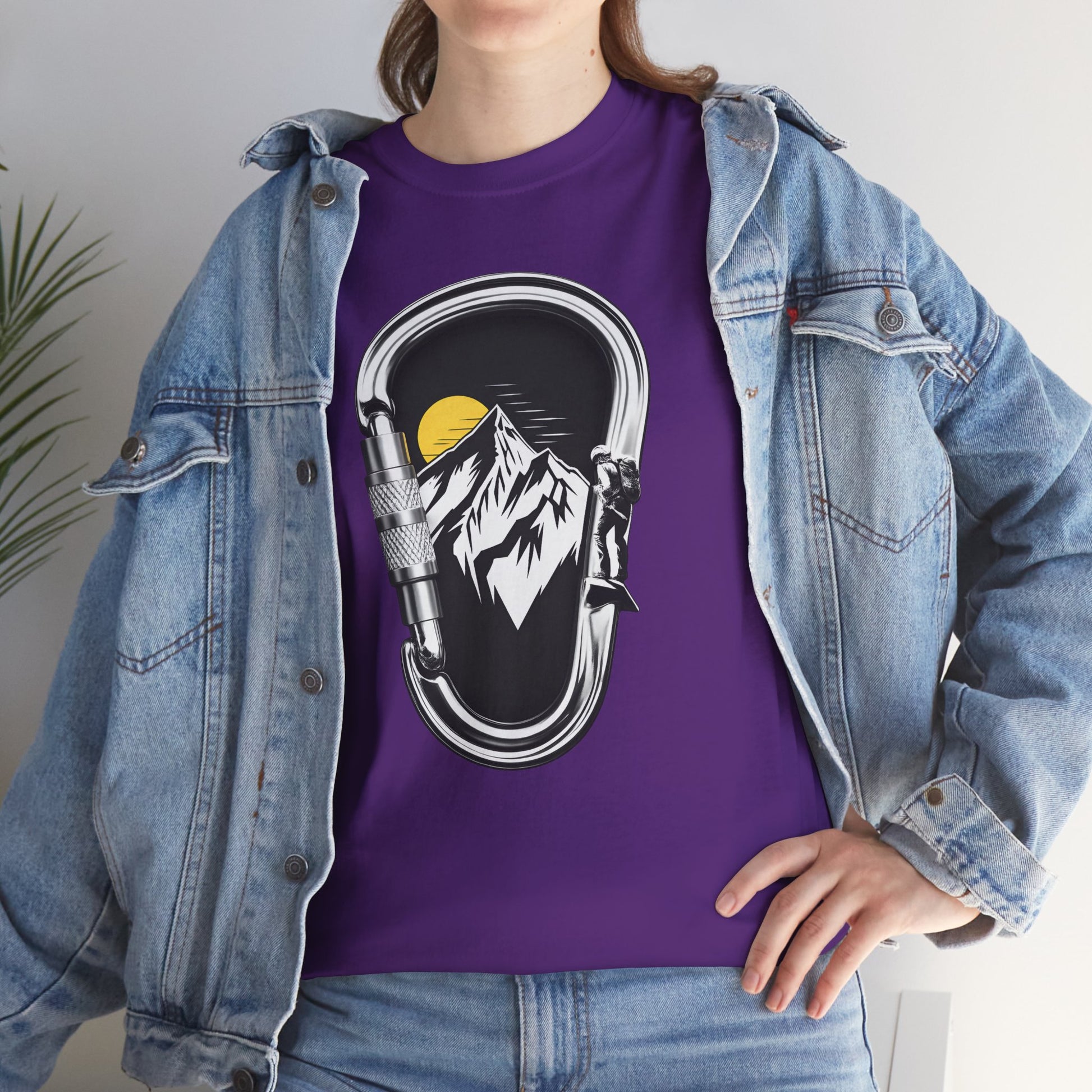 Rock Climbing Shirt, Mountain Graphic T-Shirt, Hiking Adventure Tee, Outdoor Sports Shirt, Climber Gift Idea