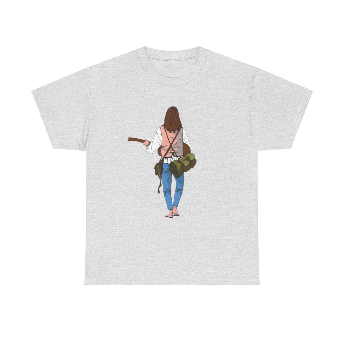 T-shirt Il Vagabondo: vintage anni 80 in cotone pesante. Stile retrò autentico.