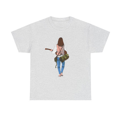T-shirt Il Vagabondo: vintage anni 80 in cotone pesante. Stile retrò autentico.