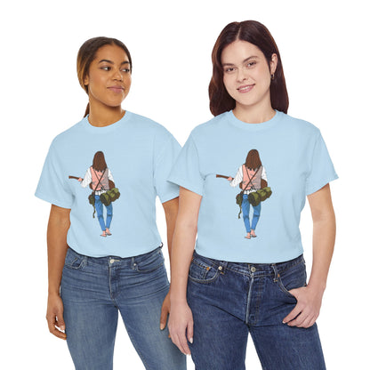 T-shirt Il Vagabondo: vintage anni 80 in cotone pesante. Stile retrò autentico.