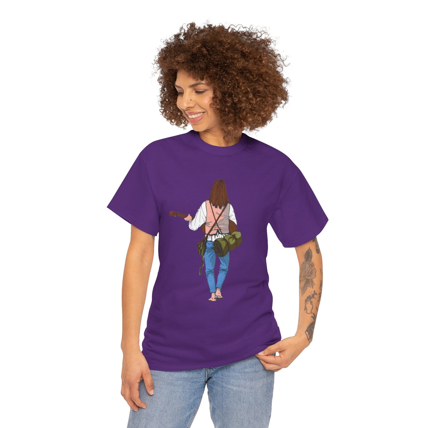 T-shirt Il Vagabondo: vintage anni 80 in cotone pesante. Stile retrò autentico.