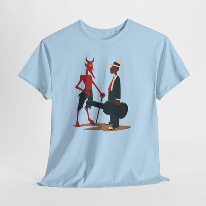 T-shirt Robert Johnson, T-shirt Blues, Robert Johnson Me and the Devil Blues, Shirt Delta Blues, shirt Mississippi