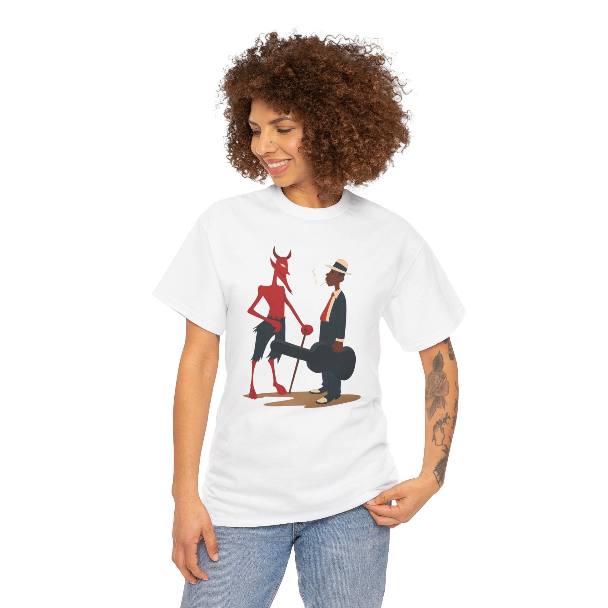 T-shirt Robert Johnson, T-shirt Blues, Robert Johnson Me and the Devil Blues, Shirt Delta Blues, shirt Mississippi