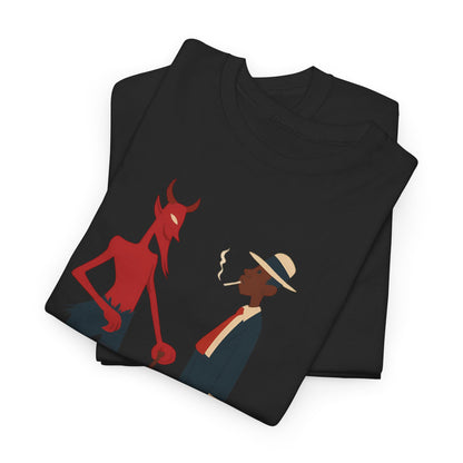 T-shirt Robert Johnson, T-shirt Blues, Robert Johnson Me and the Devil Blues, Shirt Delta Blues, shirt Mississippi