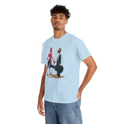 T-shirt Robert Johnson, T-shirt Blues, Robert Johnson Me and the Devil Blues, Shirt Delta Blues, shirt Mississippi