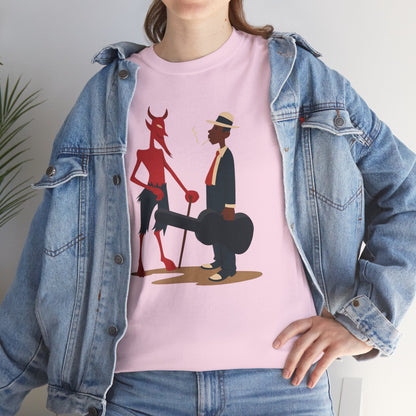 T-shirt Robert Johnson, T-shirt Blues, Robert Johnson Me and the Devil Blues, Shirt Delta Blues, shirt Mississippi