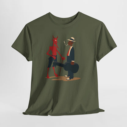 T-shirt Robert Johnson, T-shirt Blues, Robert Johnson Me and the Devil Blues, Shirt Delta Blues, shirt Mississippi